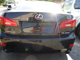 2006 LEXUS IS250 2.5L V6 AT STD MODEL BLACK Z15963